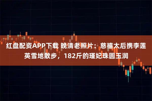 红盘配资APP下载 晚清老照片：慈禧太后携李莲英雪地散步，182斤的瑾妃珠圆玉润